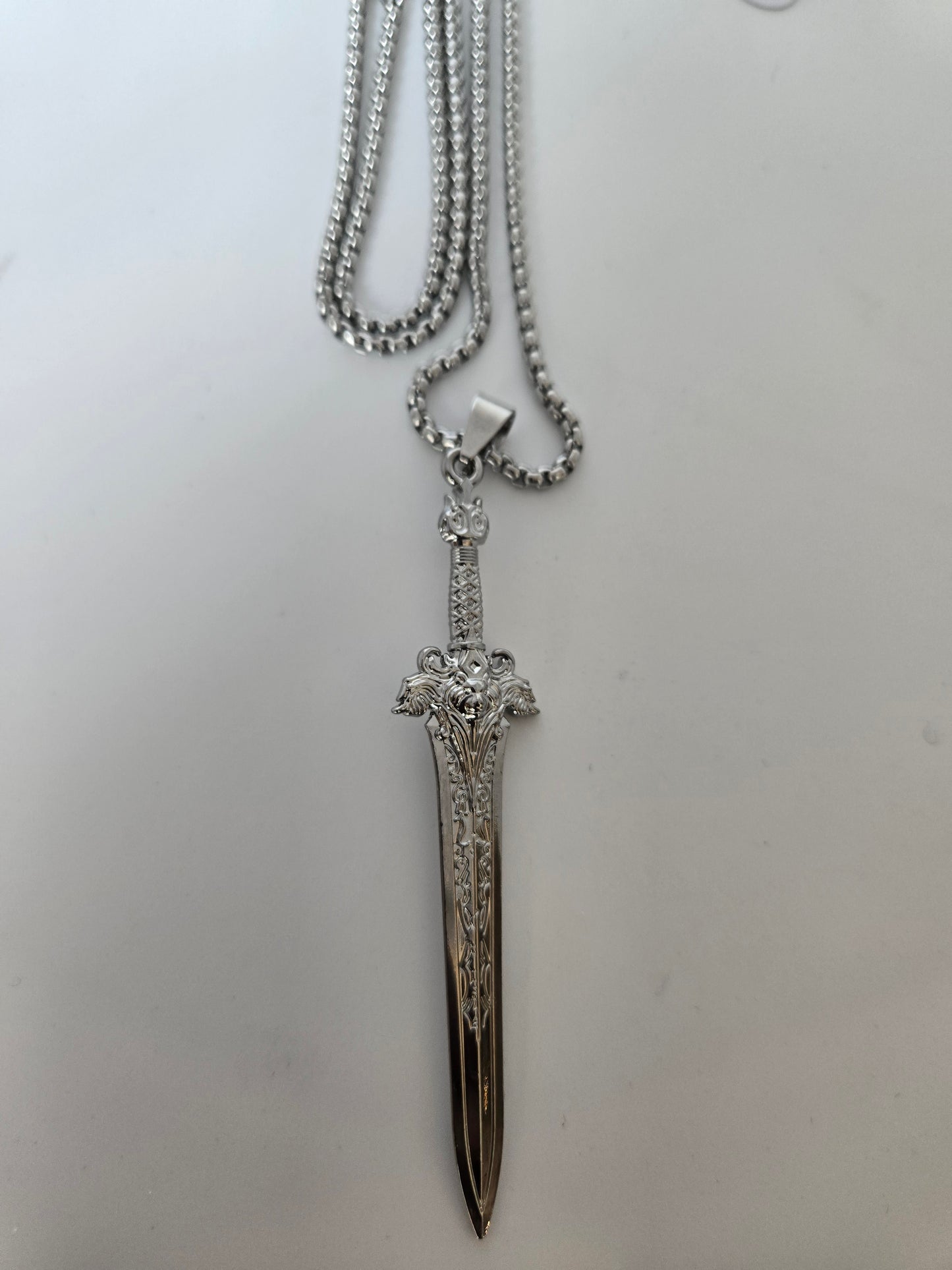 S.S. Ex. long sword necklace