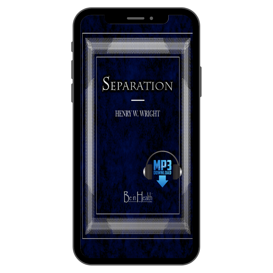 Separation by Dr. Henry W. Wright