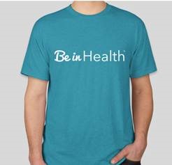 Be In Health Triblend T-Shirt - Blue